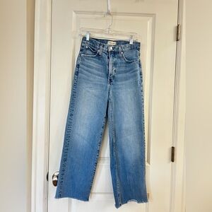 Madewell The Perfect Vintage Wide-Leg Crop Jean
